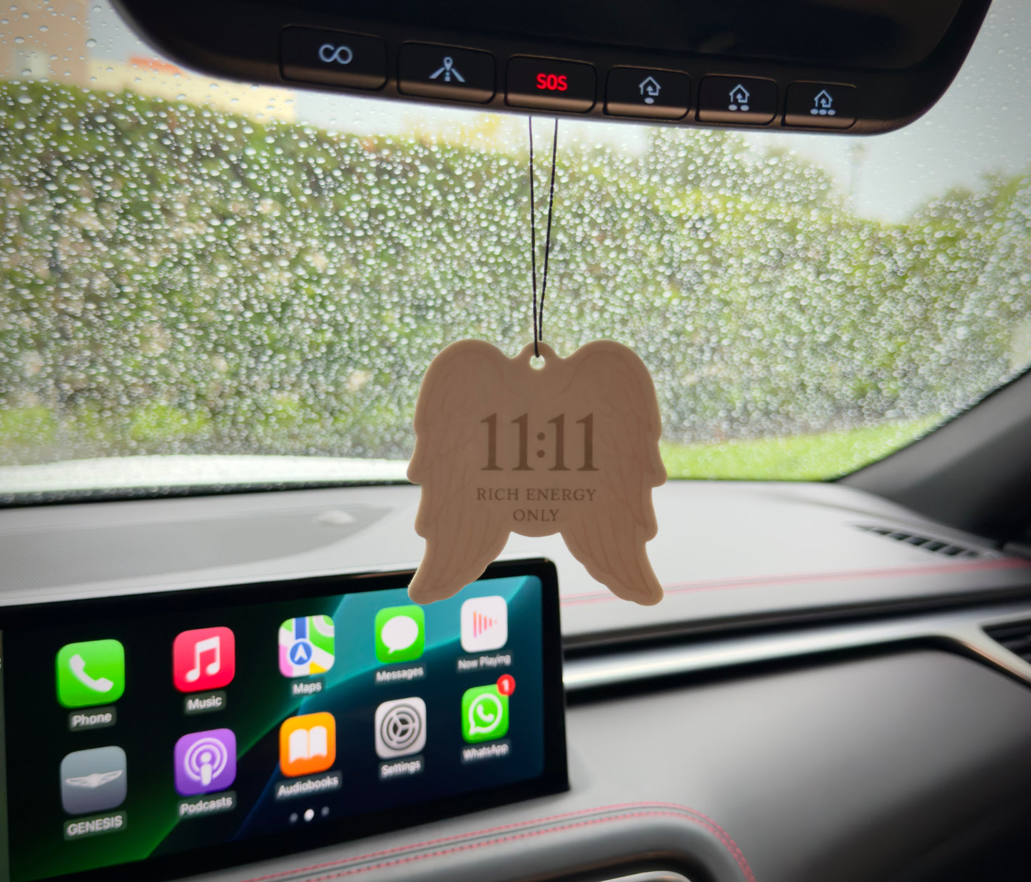 Essentials 11:11 / Rich Energy Only Air Freshener + Keychain – Ocean Breeze Scent