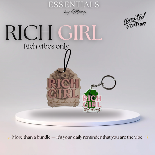 Essentials Rich Girl Air Freshener + Keychain – Strawberry Scent
