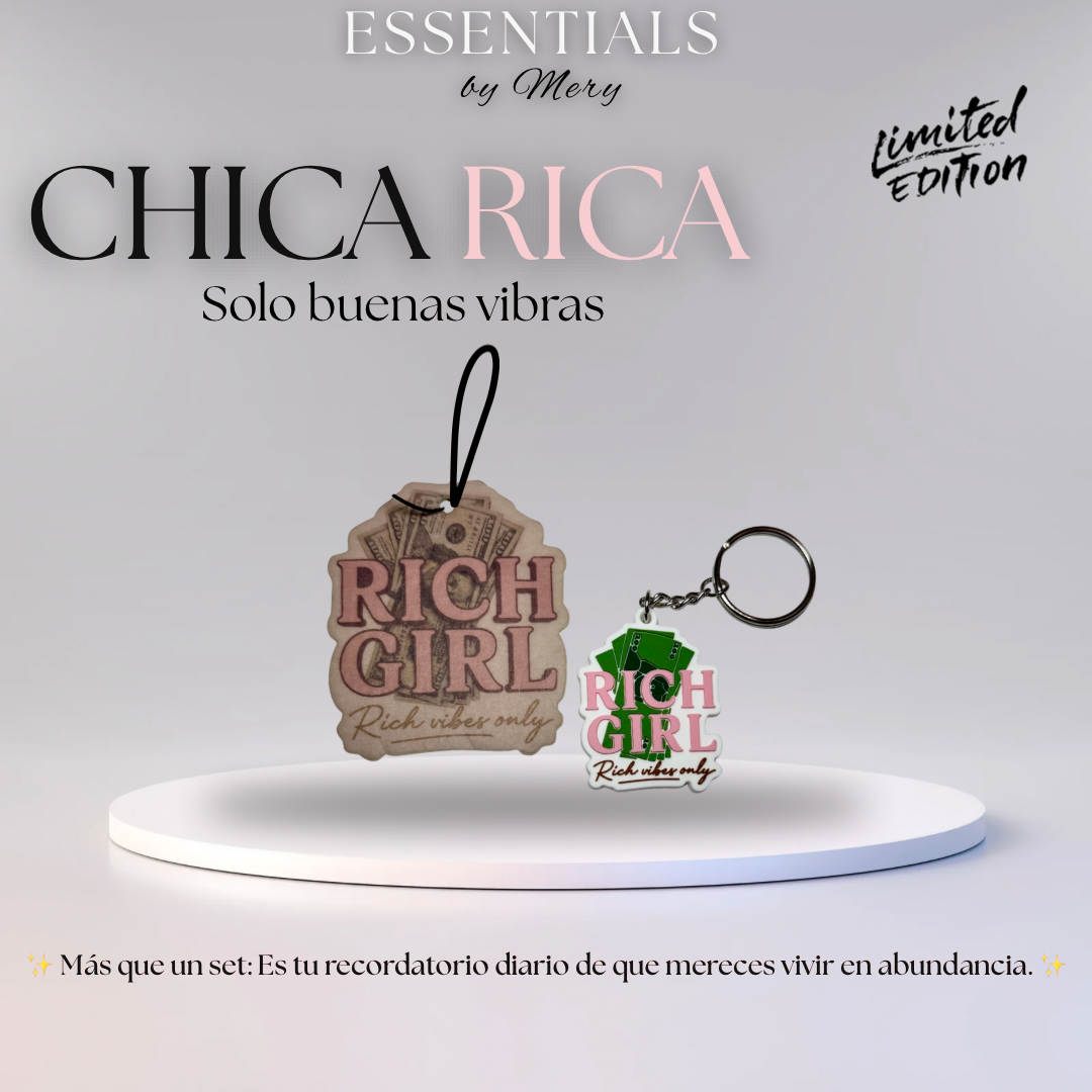 Essentials Rich Girl Air Freshener + Keychain – Strawberry Scent