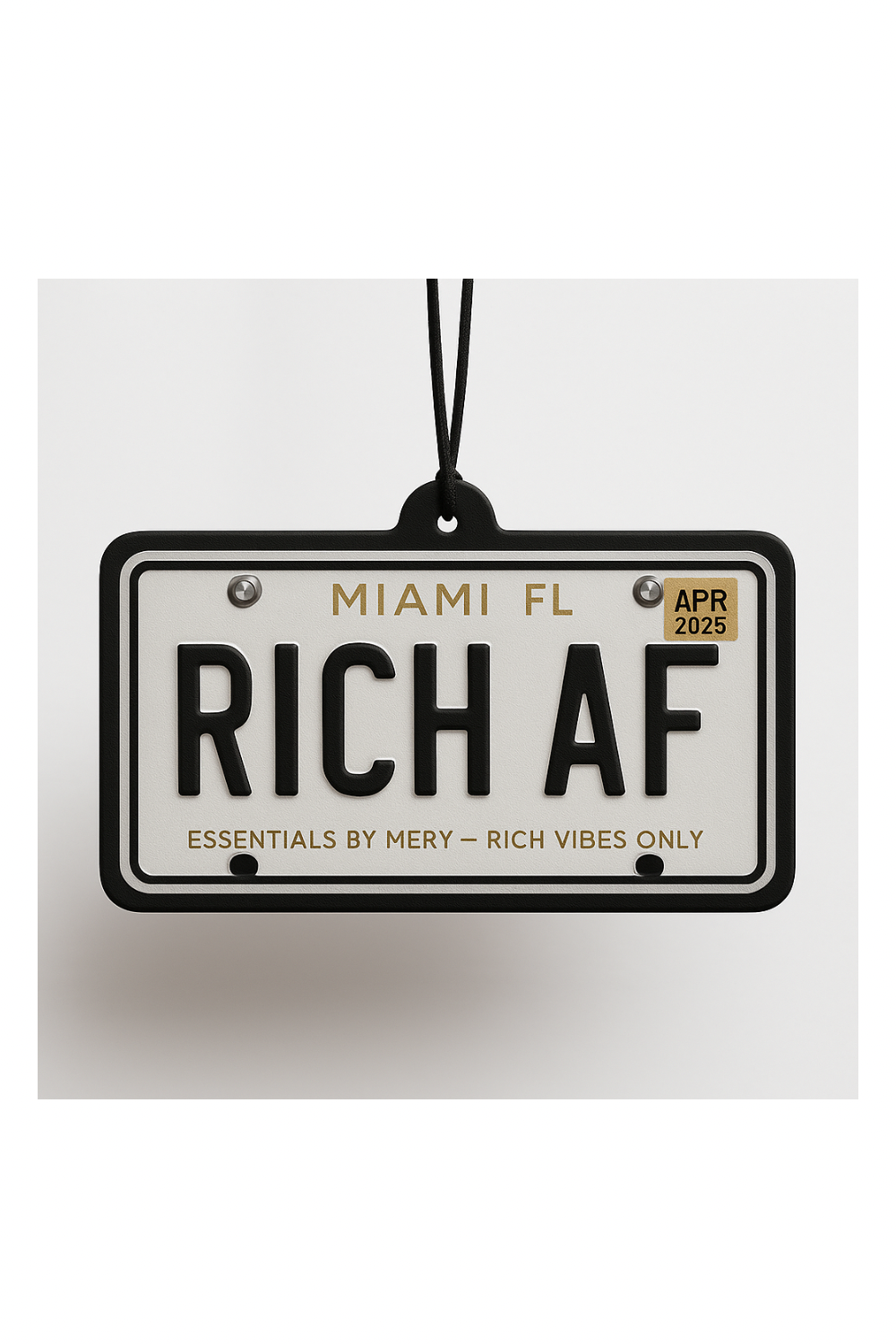 Essentials Rich AF Air Freshener + Keychain – New Car Scent