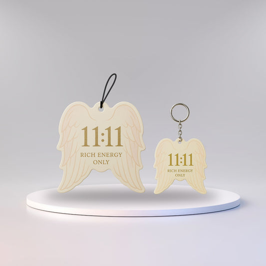 Essentials 11:11 / Rich Energy Only Air Freshener + Keychain – Ocean Breeze Scent