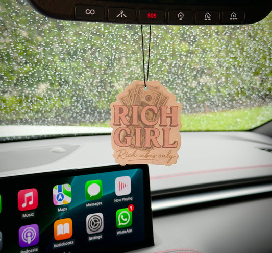 Essentials Rich Girl Air Freshener + Keychain – Strawberry Scent