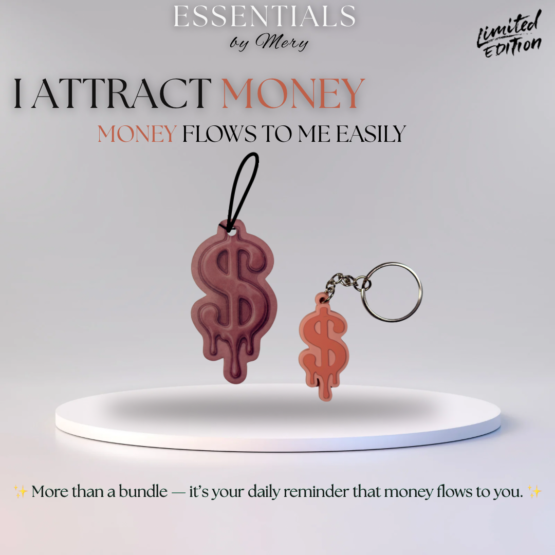 Essentials Dollar Sign Air Freshener + Keychain – Vanilla Scent